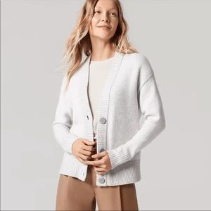 ALLBIRDS The Cardi Women's 100% Merino Wool Boyfriend Cardigan SMALL
